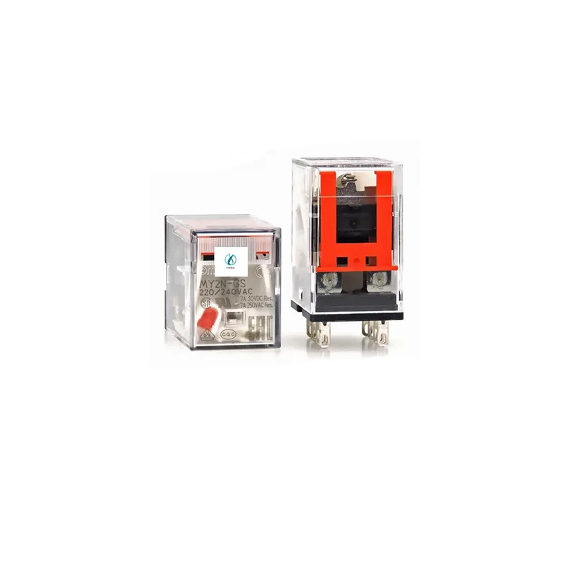 Оригинальное маленькое промежуточное реле женское 8-pin 5A AC24V AC110V AC220V промежуточное реле