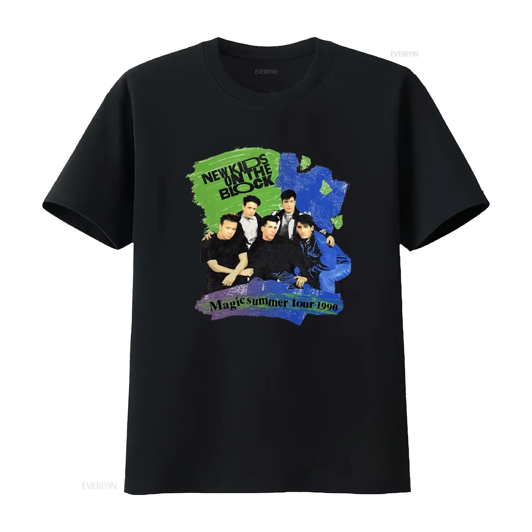 

Vintage 1990 New Kids On The Block Tour T Shirt vintage Washed Comfortable Stretched Slightly designer clothes