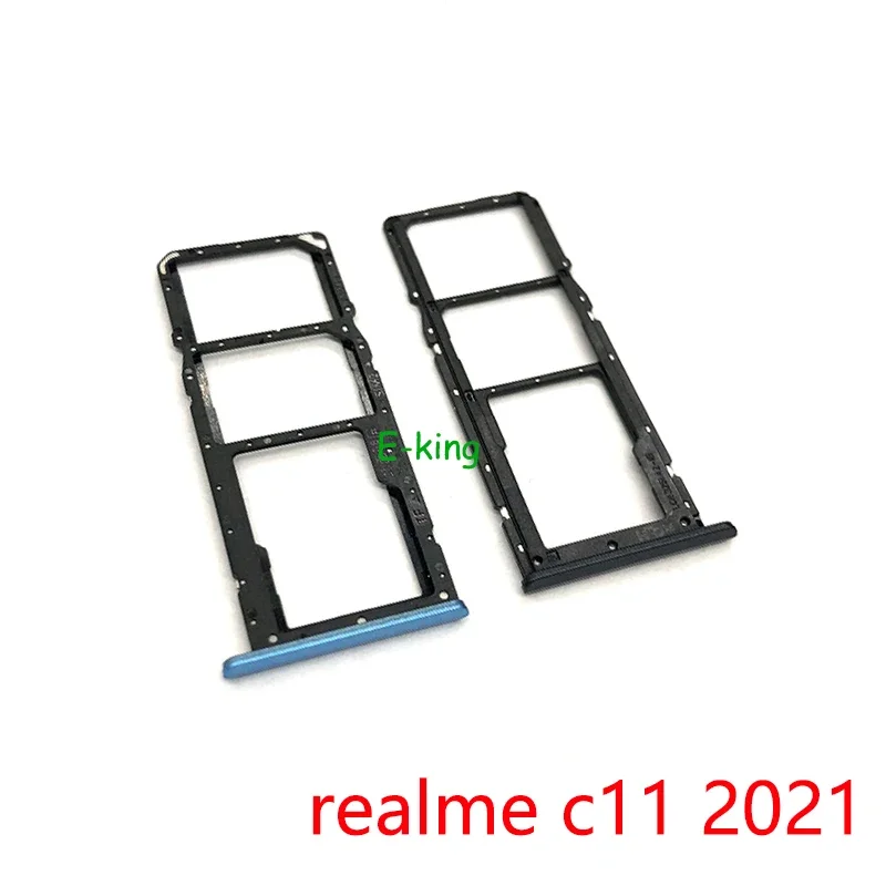 For OPPO Realme C3 C11 C15 C17 C20 C21 C21Y C25 C25Y C30 C30S C31 C33 C35 C55 Sim Card Slot Tray Holder Sim Card Reader Socket