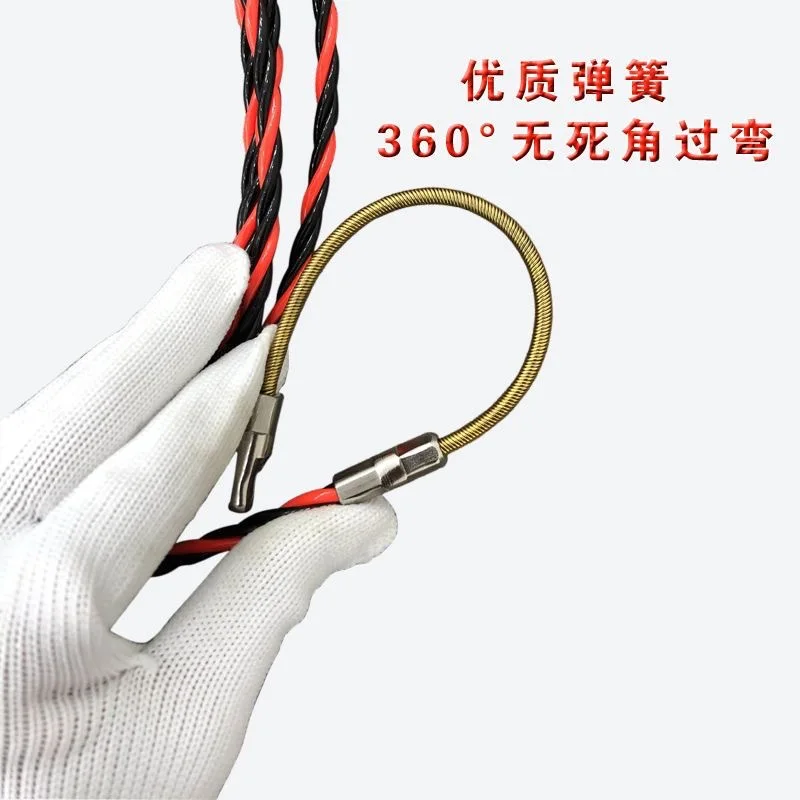 New three strand wall wire lead wire conduit threading device threading tool cable pulling device electrician threading device