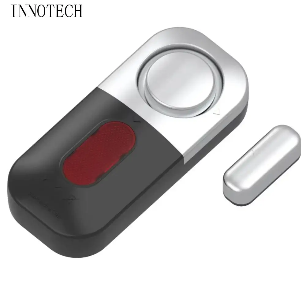 

Магнитный датчик, охранная сигнализация, пластиковый датчик окна с питанием от батареи, умный детектор высоких децибелов, сигнализация высокого децибела