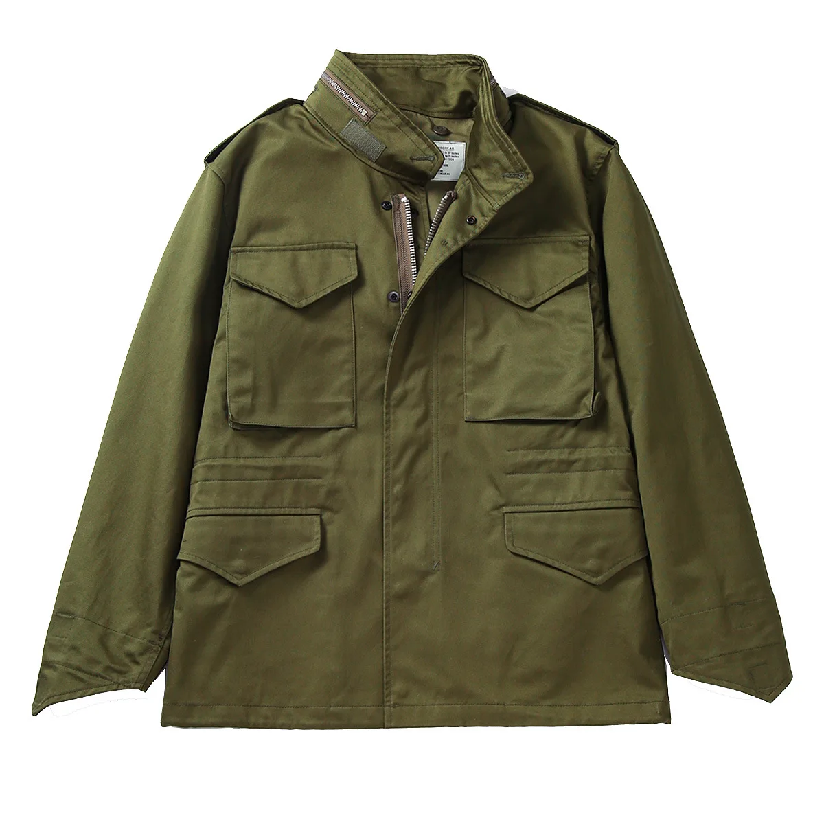 M65 giacca uomo Re-inciso maschio retrò militare OG107 Stormsuit giacca a vento tattica cappotto militare uniforme da allenamento per l\'equitazione