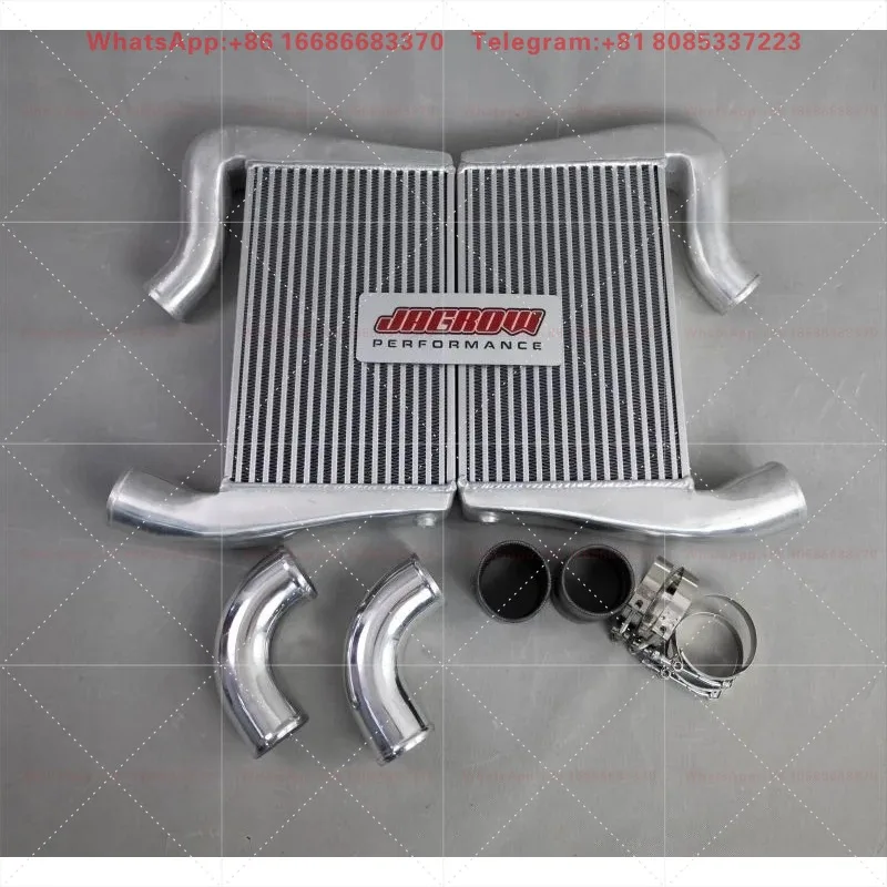 Full Aluminum Custom Intercooler Kit Fit GTR R35 Air Cooling System Vehicle Heat Exchange Replacement Parts
