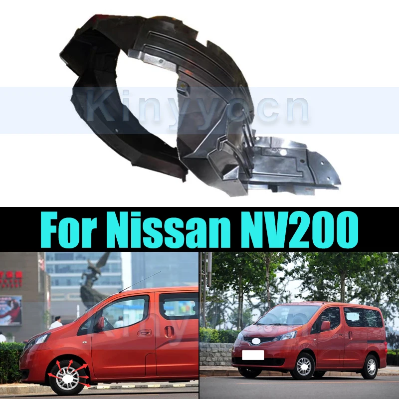 

Fender Liner Splash Shield Wheel Arch Cover For Nissan NV200 Fender Liner Wheel Arc Pad Wheel Fender Liner Lining