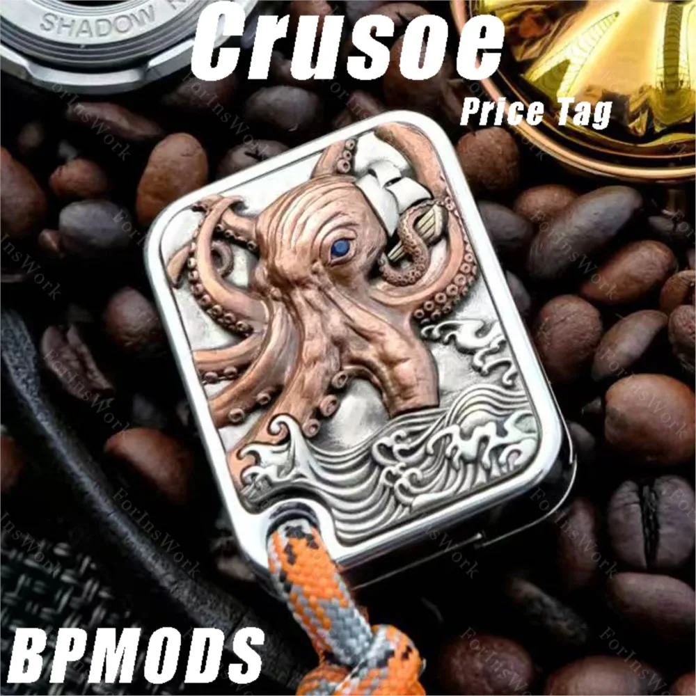 9 Hand Bpmods Aluminium Price Tag Mechanical Fidget Slider Stress Relief Toys Relieves Anxiety EDC Fidget Spinner