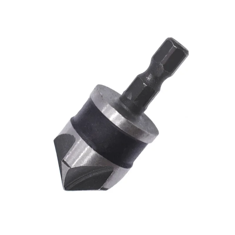 12/16/19mm Countersink Boring Drill Bit Set for Wood Metal Hex Shank Woodworking Chamfer Drill Bit Cutter Metal Drilling Bits