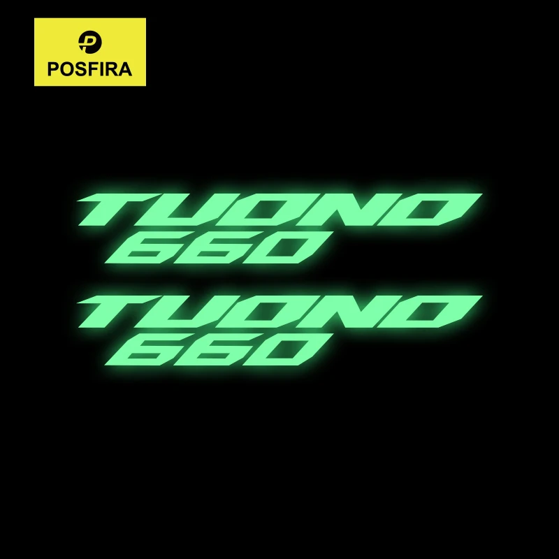 

POSFIRA Motorcycle Glowing Stickers Vinyl Decals for Aprilia Tuono 660 Factory 2025 2024 2023 2022 2021 Motorbike Accessories