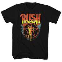 2025 Veteran Rock Band Rush 2112 Starman Rush T-Shirt Vintage Classic Short Sleeve T-shirt High Quality Luxury Brand