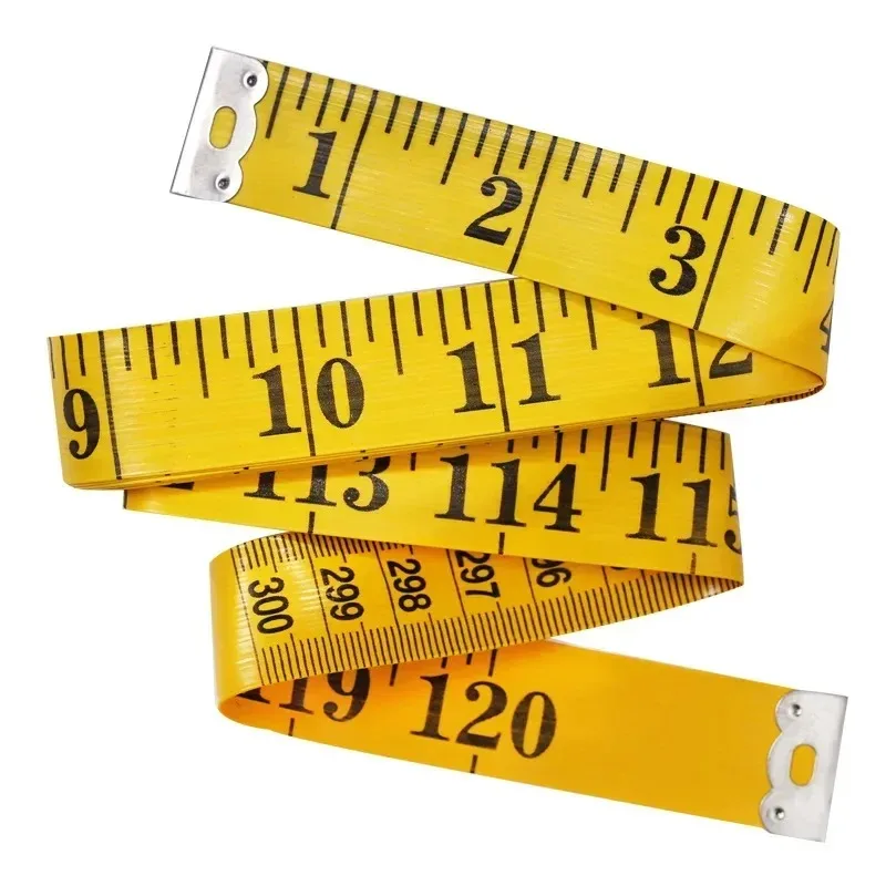 300 Cm 120 Inch Portable Soft PVC Tape 3m Leather Ruler Body Height Scale Measuring Retractable Analysis Instruments Sewing Tool