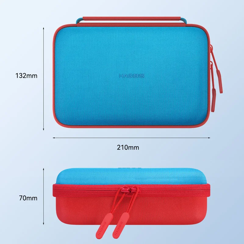 Hagibis Switch Carrying Case for Nintendo Switch/OLED Portable Full Protection Carrying Travel Bag for Switch Console Game Card