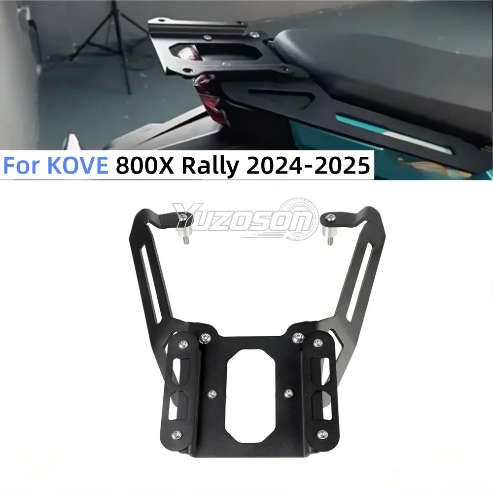 Image of Für KOVE 800 X Rally 800X Rally 2024-2025 Motorrad Heckgepäckträger Aufbewahrungsbox Regalhalterung Heckladeunterstützung Zubehör