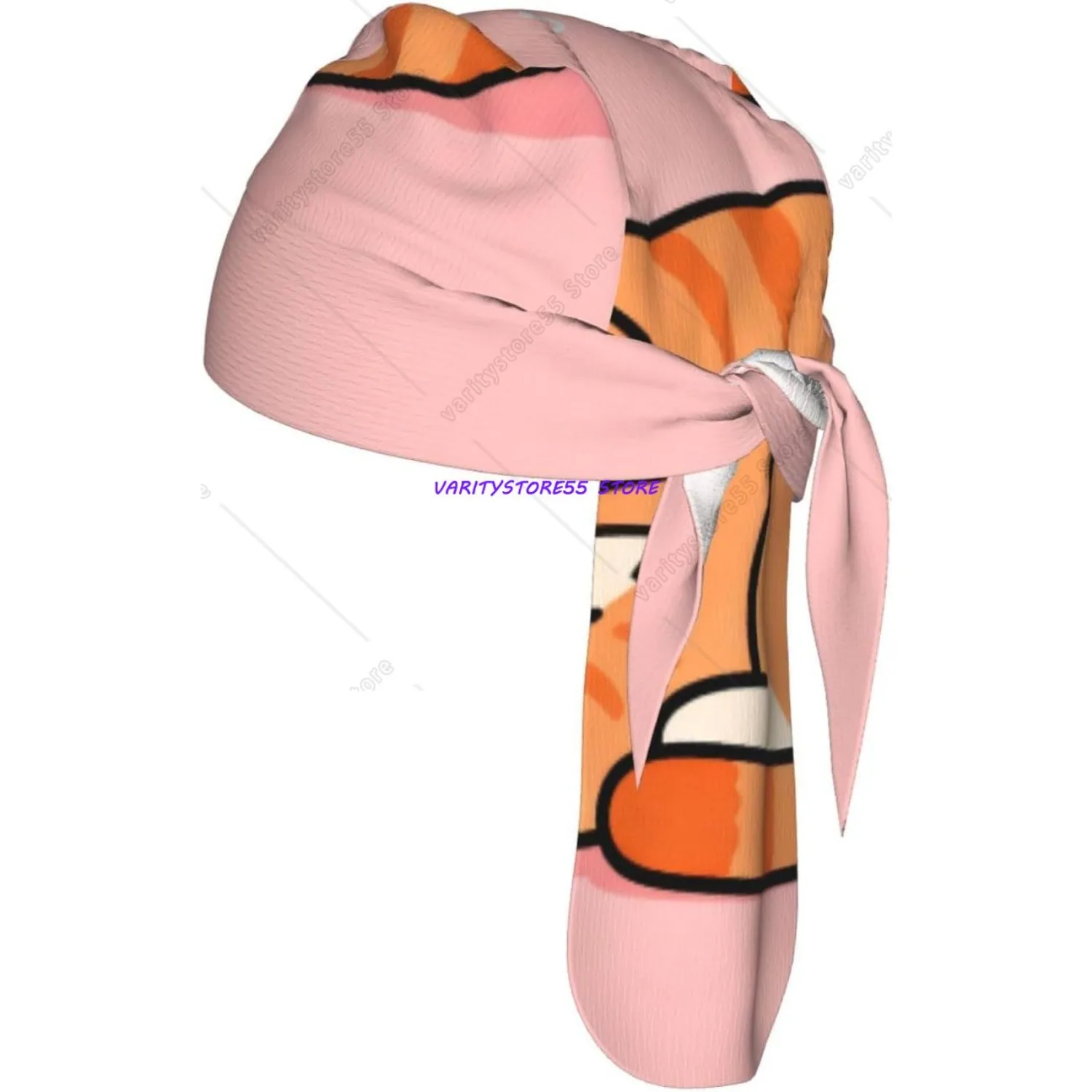 

Orange cat Breathable Cycling Skull Cap-Moisture Wicking Sweat Headband Liner Quick Dry Sports Cap Gift for Men Women