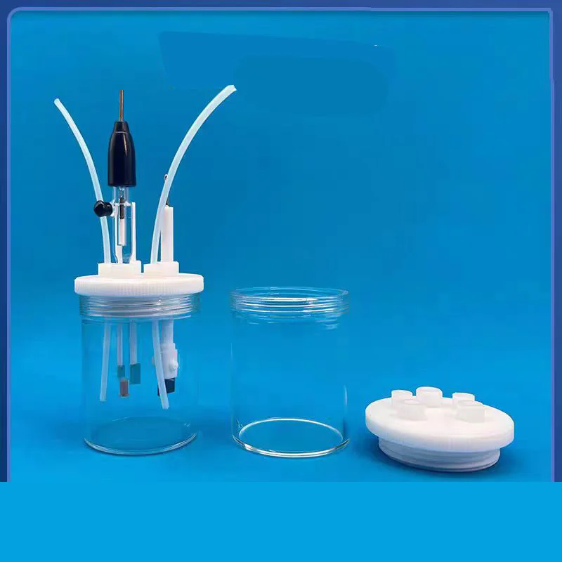 

CH2010-SSealed H-type replaceable membrane electrolytic cell/electrolytic cell electrochemical electrolysis ion exchange cup
