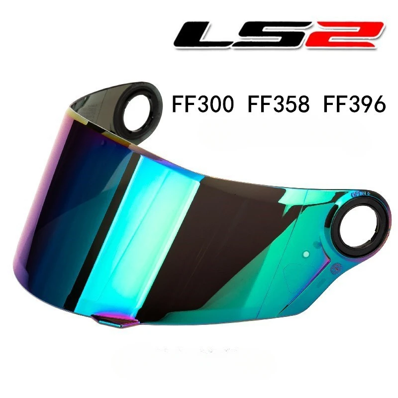 Visors For LS2 Helmet Lenses FF358 FF396 FF300  Lens FF-MHR-48 Lens Replacement Mirror Helmet Parts & Accessories