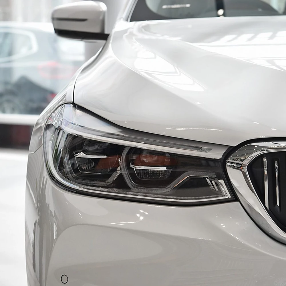 For BMW 6 Series GT G32 2017 2018 2019 2020 Headlamp Cover Transparent Headlight Shell Replace Original Lampshade Plexiglass