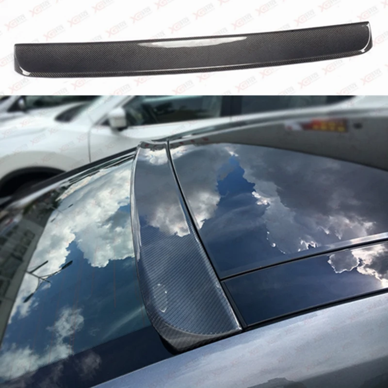 Accesorios de coche para Nissan Maxima Spoiler 2016-2018 alerón de modificación de fibra de carbono de alta calidad