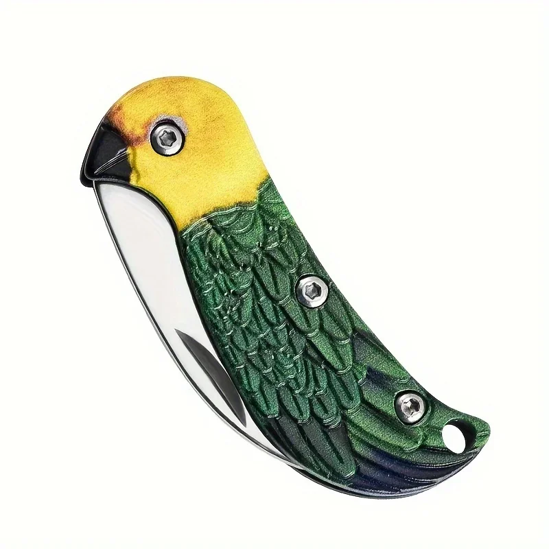 1 Creatief Vouwmes, Mini Edc Gereedschapsmes, Draagbaar Roestvrijstalen Fruitmes