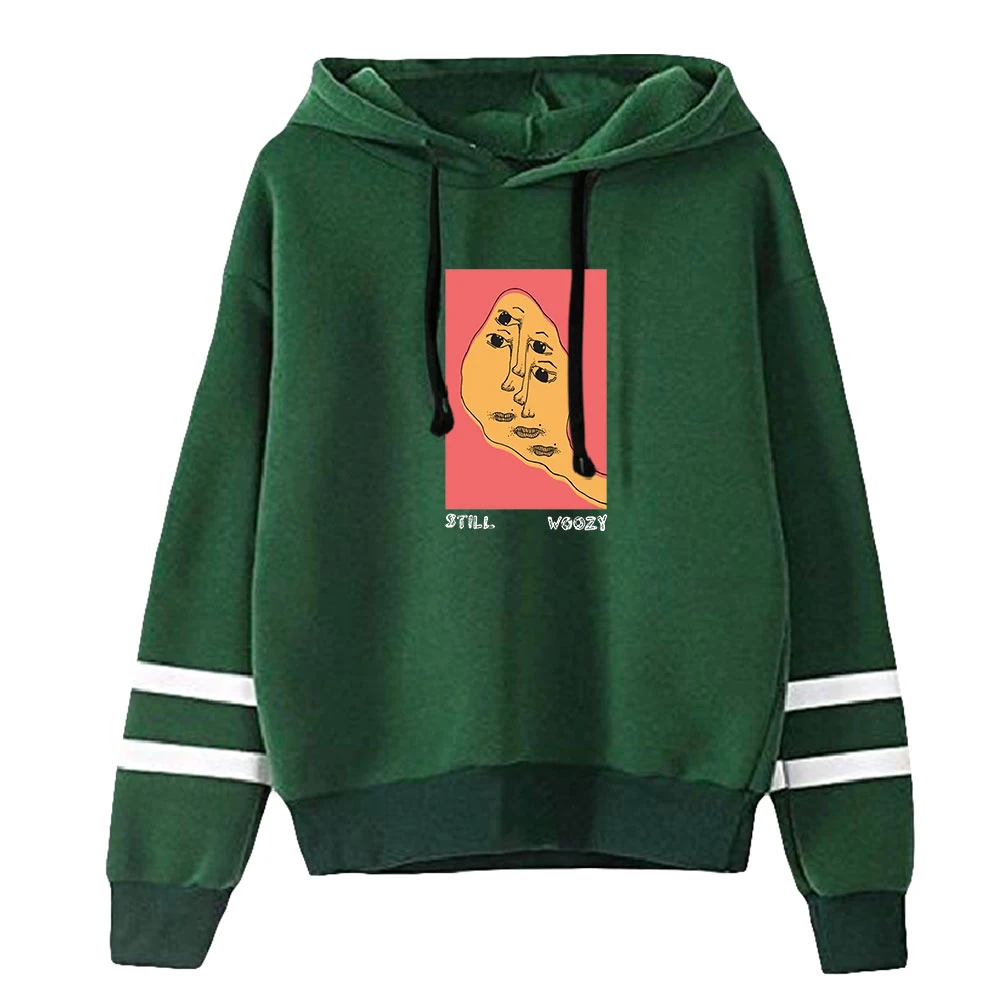 Still Woozy-Sudadera con capucha para hombre y mujer, jersey de manga sin bolsillo, ropa juvenil de los 90, moda americana