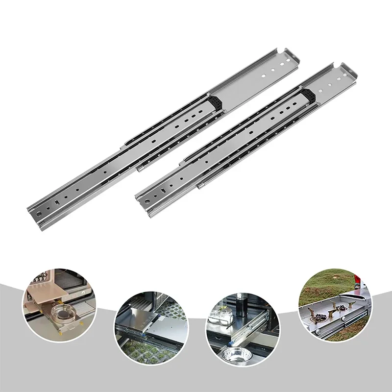 

Heavy Dy Locking Drawer Slides Ball Bearing Drawer Slide Cold Rolled Steel Drawer Slides With Lock