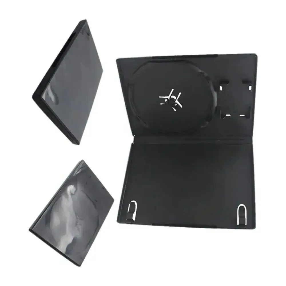 Replacement Case For PS2 Game Disc Spare Black Game Playstation 2 Box Single CD