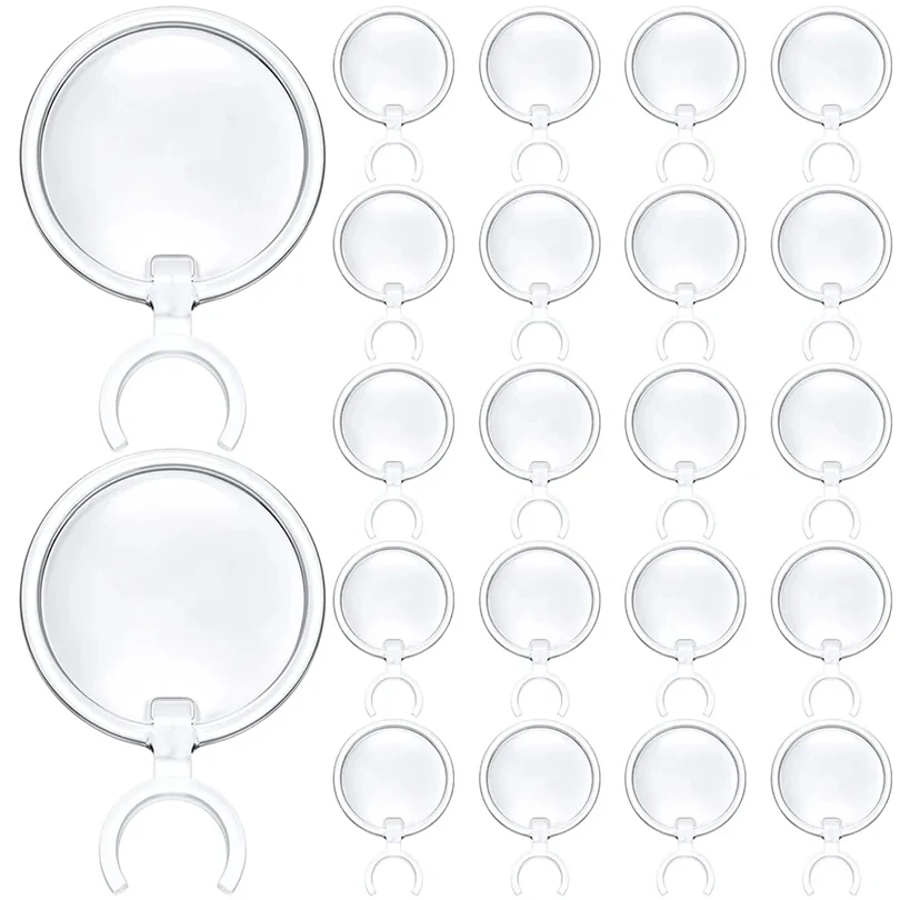 

Diamond Pen Magnifier Clip Plastic Round DIY Diamond Painting Tool Point Drill Pen Magnifying Light Accessories Spot Auxiliary