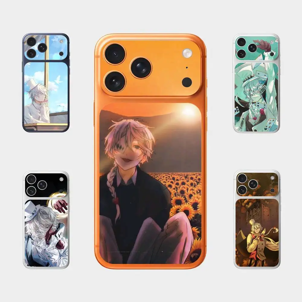 

N-Nikolai Gogol Bungou Plain Decal Skin for iPhone17 Pro Max Back Film Cover Wrap Anti-scratch Durable Sticker