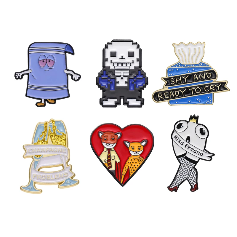 Funny Night Walking Ghost Enamel Pin Meme Badge Brooches Lapel Badge Lyrics Singer Jewelry Gift For Kid Friends