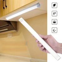 Wireless LED Motion Sensing Light Strip USB Rechargeable Magnetic Night Light Can Be Used for Kitchen Cabinets Corridors Stairs