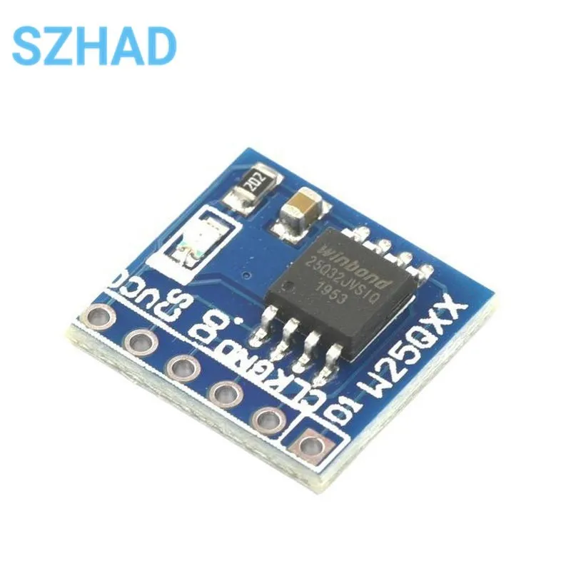 W25Q32 32Mbit / W25Q64 64Mbit / W25Q128 128Mbit 8MByte FLASH NorFlash Storage Module SPI Interface BV FV Modul For STM32