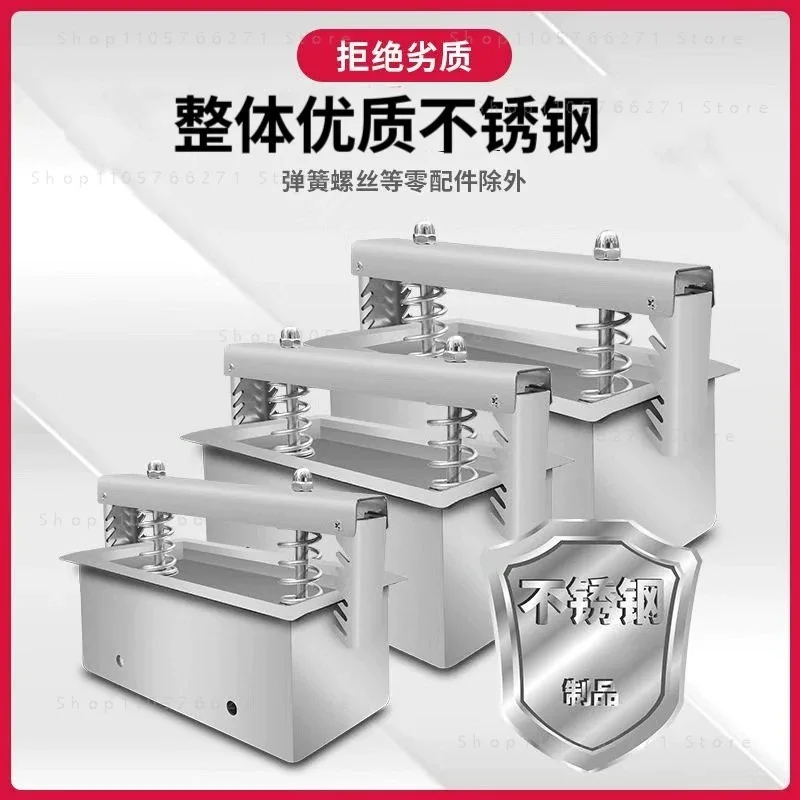 Stainless Steel Meat Pressing Mold, Double Pressure, Spring Ham, Bacon Making, Raw Meat Press Mold, 1.5kg, 2kg, 3kg, 4kg