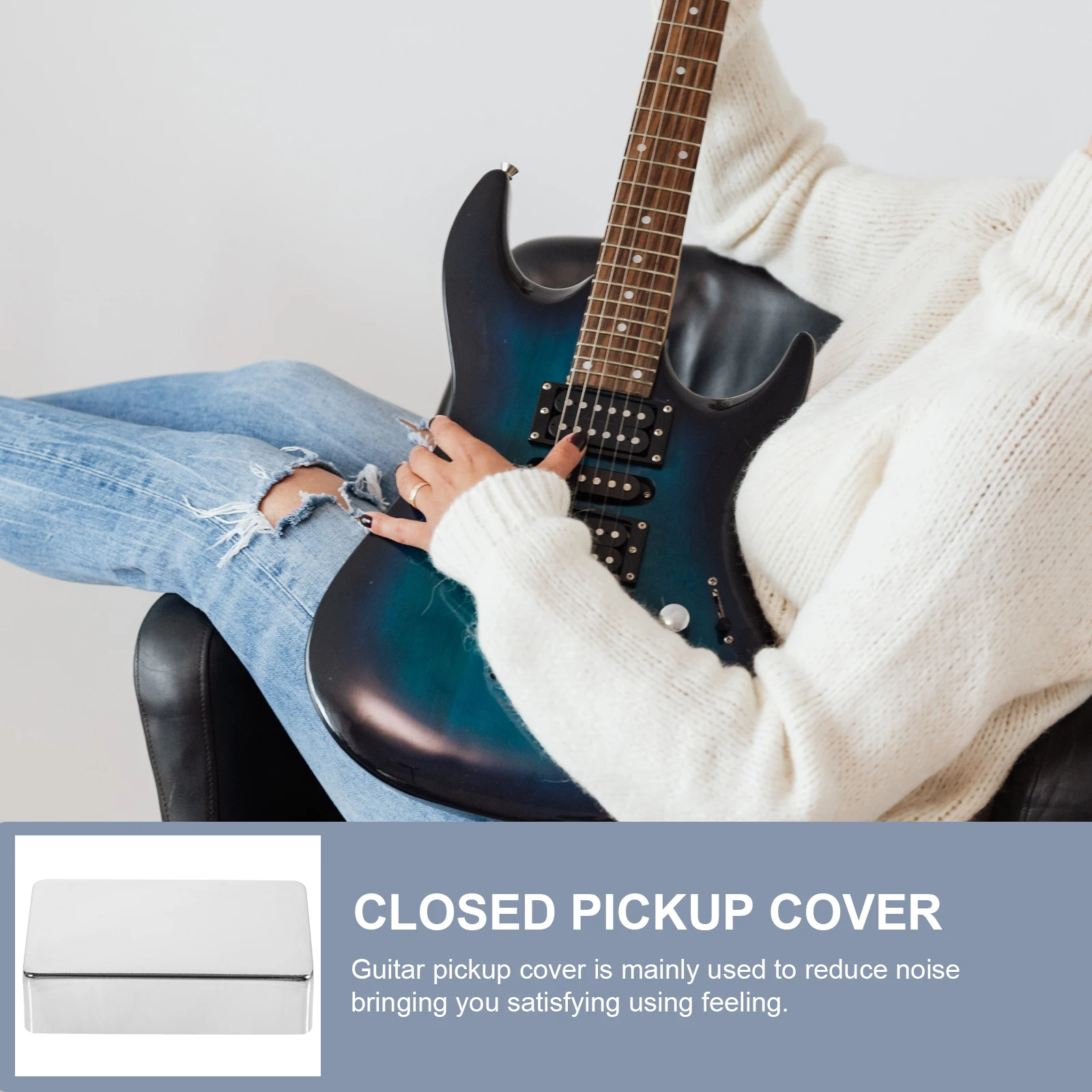 

2pcs Acoustic Durable Folk Electric Modified Sound Folk Guitar Accessory Pickup For Ukulele Reusable Guitar Adhesive Pickup For