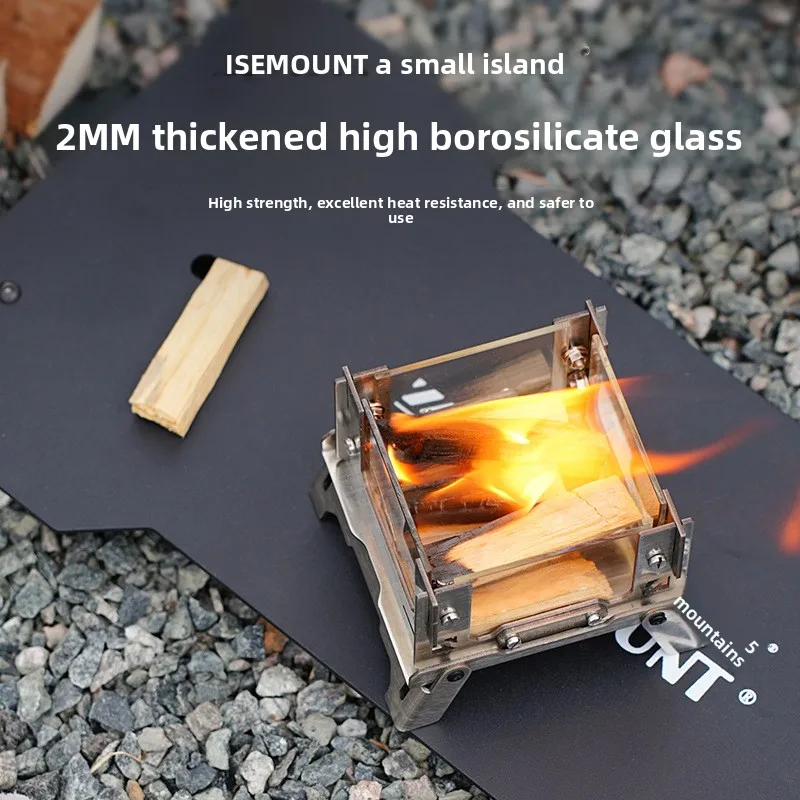 Mały, przenośny grill do użytk – Outdoor Camping Wood Burning Stove recenzja i cena