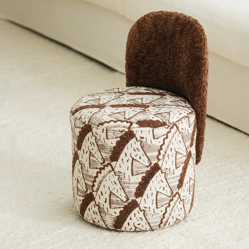 Simple and practical island rotating chair, available makeup stool multi-color optional