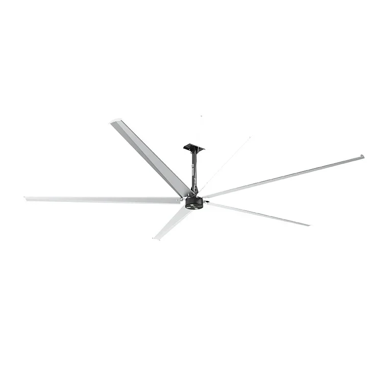 Industrial Large Ceiling Fan for Gymnasium Warehouse Supermarket - Strong Natural Ventilation And Cooling System