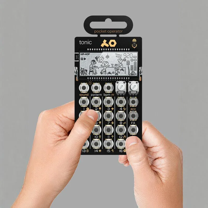 Teenage Engineering Pocket Synthesizer PO-32 Tonic Portable Sampler Sequencer