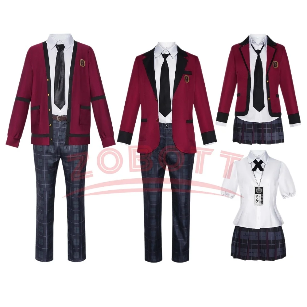 

Аниме Kakegurui Jabami Yumeko Косплей Костюм Платье Meari Saotome Compulsive Gambler School Ryota Suzui Униформа Костюм на Хэллоуин