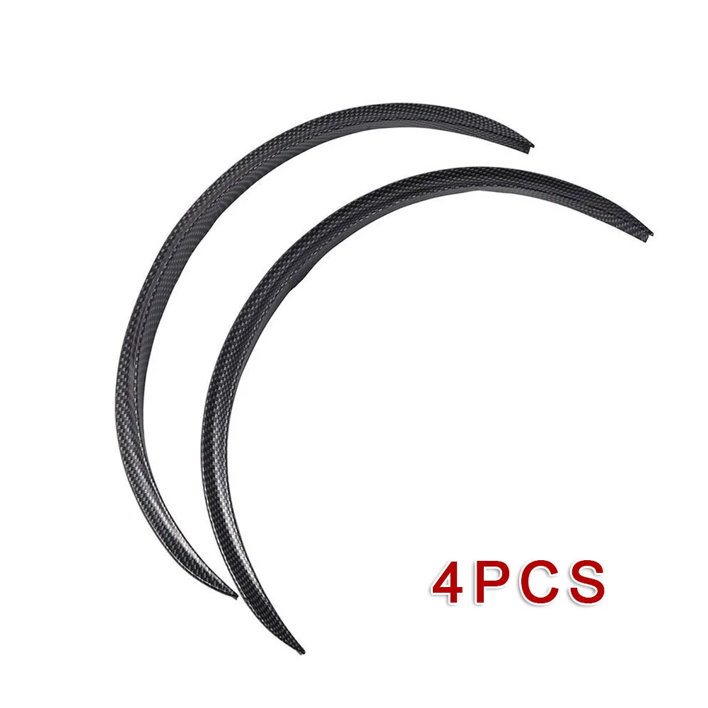 Protection Eyebrow Trim Trim Accessories Car Carbon fiber Exterior Fender Flared Bar New High quality Protection