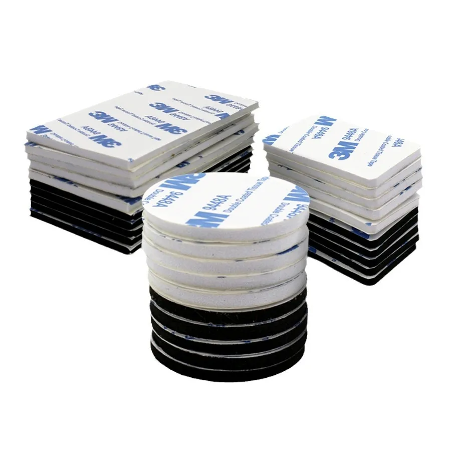 100/50/20/10pcs 3M 9448A Double-Sided Adhesive Foam Tape High Viscosity Die Cutting Type Hook Car Decoration Foam Strong Tape view 6