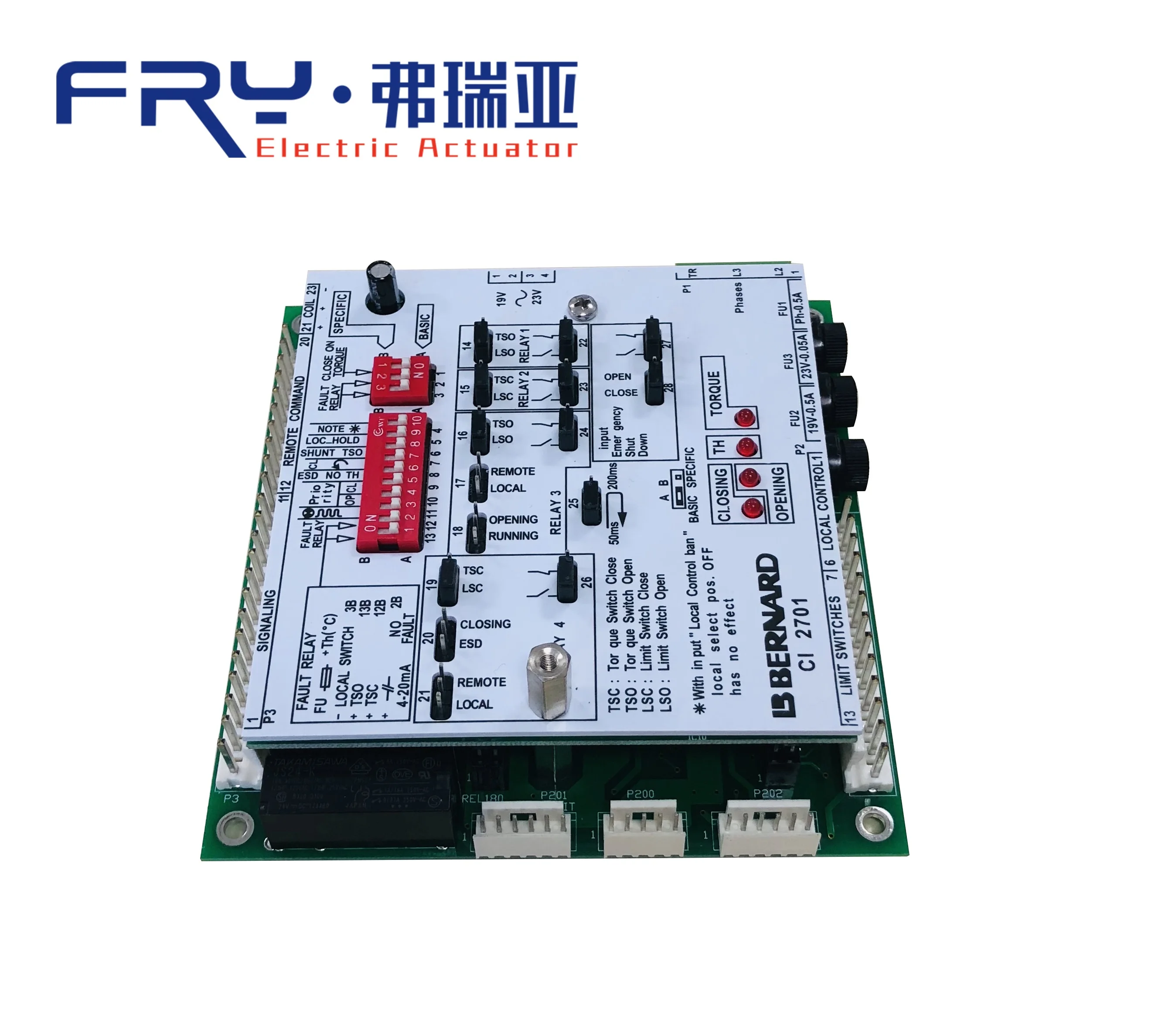 CI2701 Pannello di controllo della scheda di controllo logica dell'attuatore elettrico