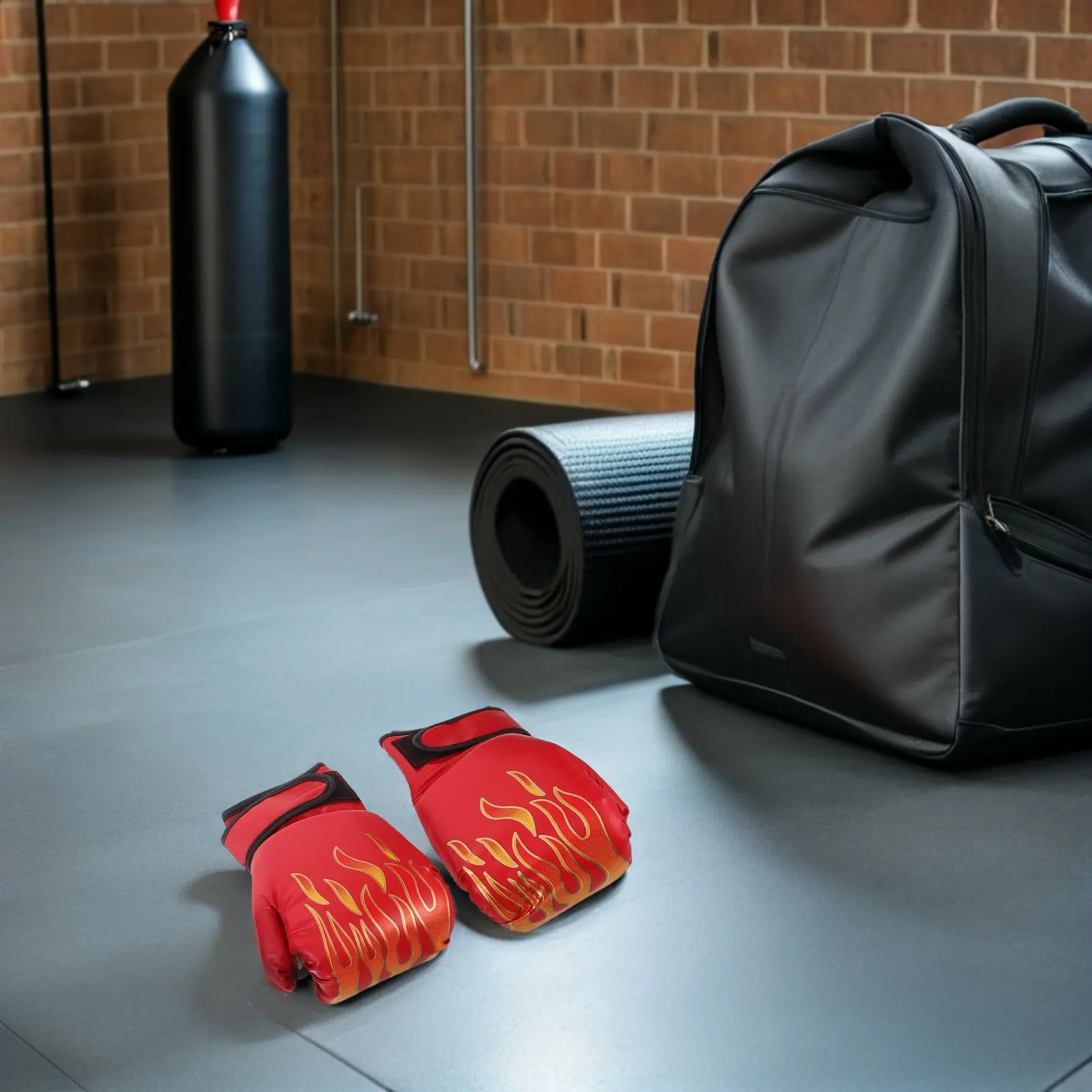 

2Pairs Kids Boxing Gloves Set for Beginners PU Children Training Sparring Gloves Shockproof Punching Bag Karate