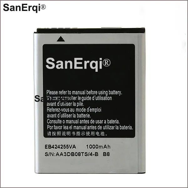 battery EB424255VA EB424255VU for SAMSUNG M550,C5530,S3350,S3850,S5220,S5222,M630,R450,R380,R390,SCH-R560,R561 Battery