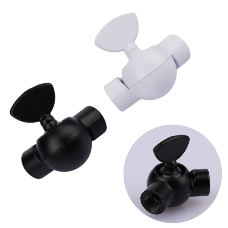 1Pc Steering Two Head Lighting Accessories Wall Lamp Connector M10 Table Lamp Corresponds External Thread Hollow Thread Rod Tube