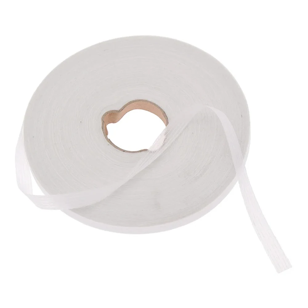 50m 1cm White Inlay Single Side Velour Lining DIY Hot Sewn Pattern Accessories Lining