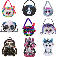 Ty Beanie Boos Tracey Dog Plush Toy Doll Gift Cat Sloth Zebra Panda