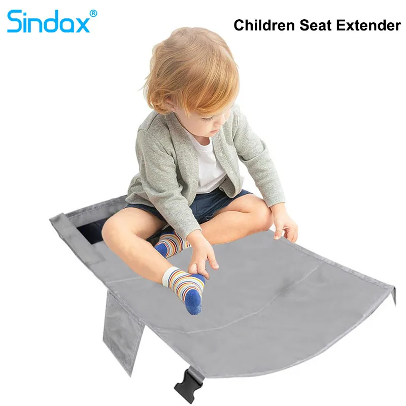 Portable Kids Travel Airplane Bed Breathable Children Travel Seat Extender for Kids Baby Car Seat Extender Leg Rest Hammock