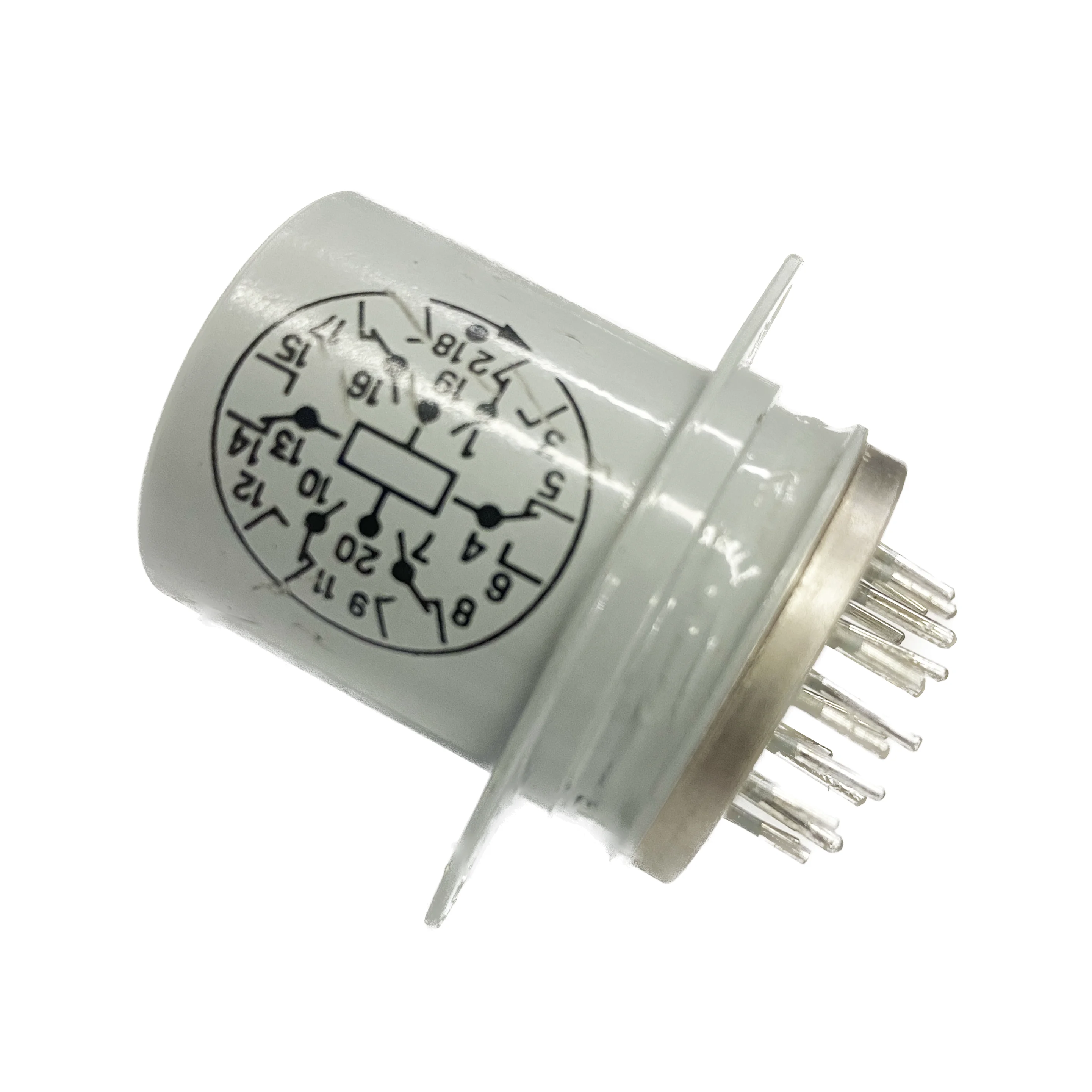 RES8 Russian relay 10A Sealed monostable DC-driven relay with 6 switching contacts Relay