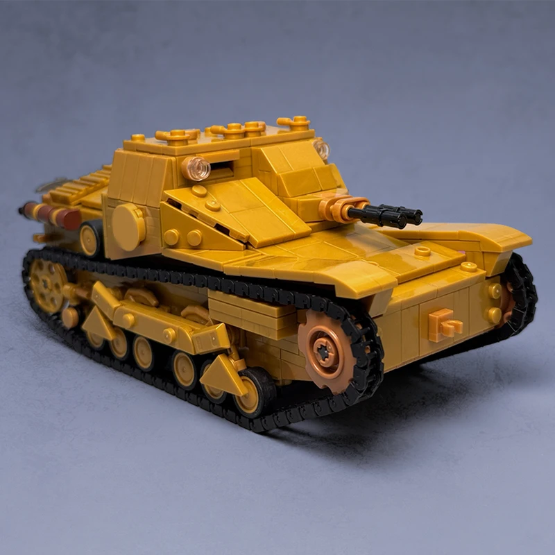 941 PCS Military Tank Model CVMOC-33 ette 1/16 Scale MOC Customize Modular Building Block Technology DIY Boys Assembly Toy Gift