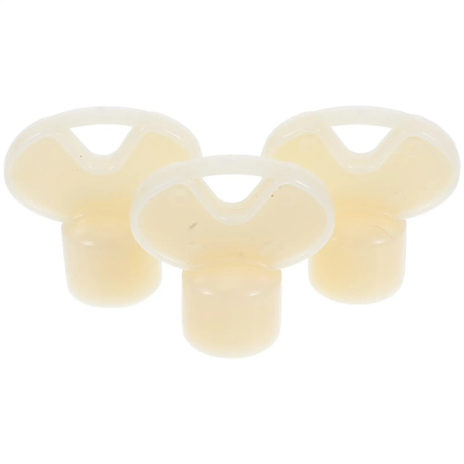 

3 Pcs Paper Towel Tissue Box Dispenser Key Heavy Duty Universal Replacement Beige Bathrooms Kitchen Accessories