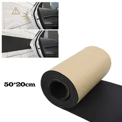 50*20cm 6mm Car Door Protector Garage Rubber Wall Guard Bumper Safety Parking Scratch-resistant Foam Strip