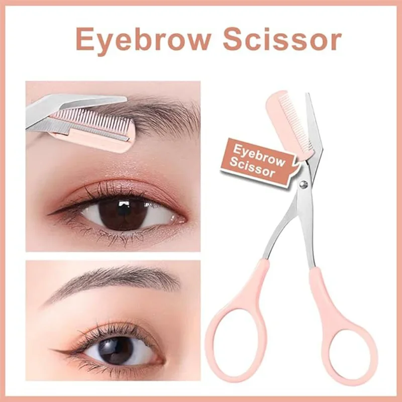 Eyebrow Trimmer Set, Perfect Grooming Kit for Beginners Daily Eyebrow Care 6